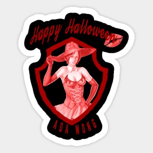 Happy Halloween - Ada Wong Sticker